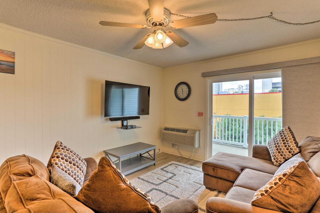Bright North Myrtle Beach Condo Walk To Beach! Exteriör bild